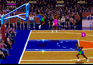 NBA Jam (Japan) In game screenshot